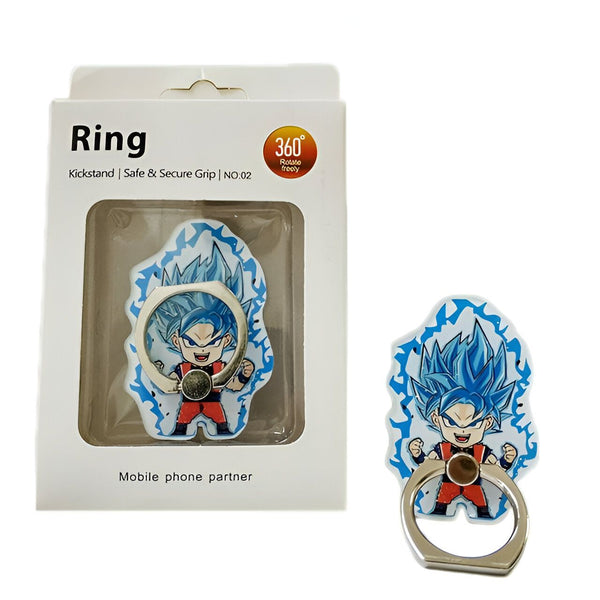 Anneau pour Téléphone Dragon Ball Super Goku Blue,44209723343067