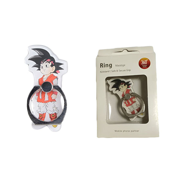 Anneau Support Téléphone Adhésif Dragon Ball Goku,44209723015387