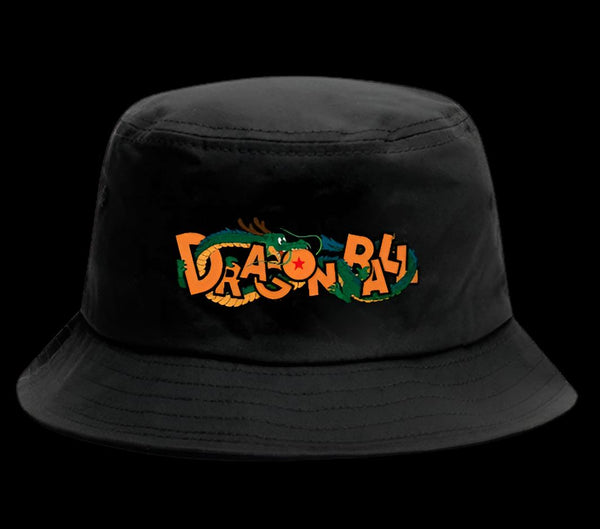 Un chapeau noir avec le logo de Dragon Ball Z, une série animée japonaise.,BO-0266146503