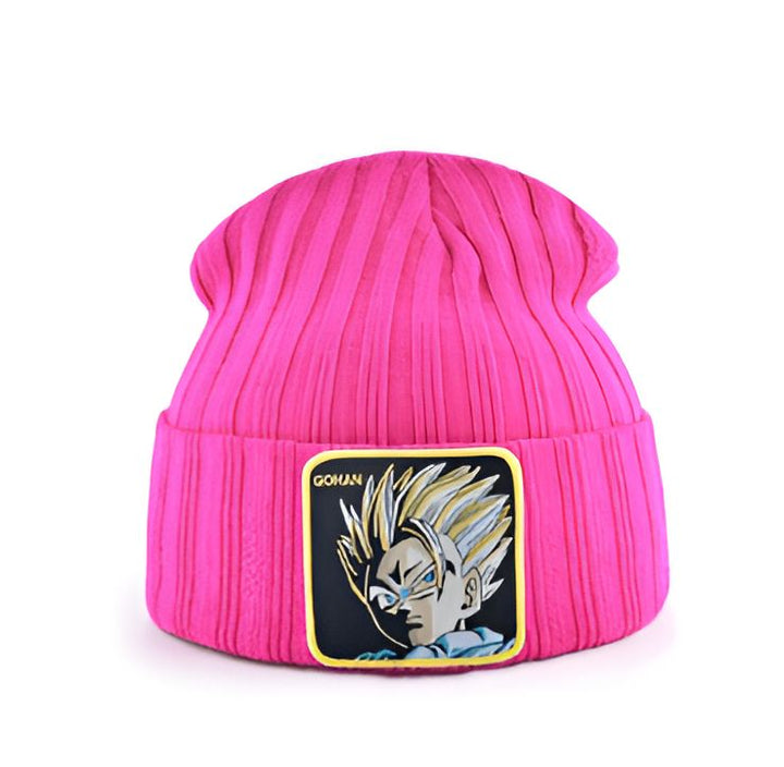 Un bonnet rose avec un écusson brodé à l'effigie de Son Gohan, un personnage de Dragon Ball Z.,BO-1940698774,BO-0438078047,BO-3383601897,BO-7592507919,BO-9282175219,BO-6501724368,BO-6748392691,BO-2717829180,BO-9184200499,BO-2232998266,BO-2593912294
