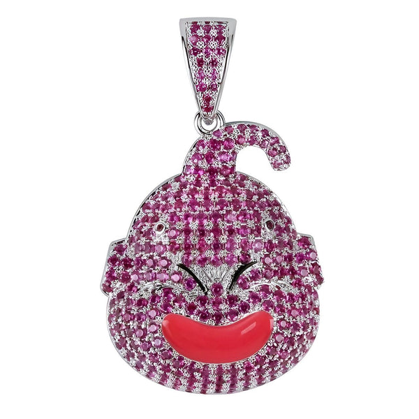Un pendentif en forme de Majin Buu, un personnage de Dragon Ball Z. Il est rose et en argent.,CO-3059198845,CO-5244039377,CO-9460932762,CO-9007440810,CO-8060591231,CO-7712191026,CO-5303226247,CO-4878736941,CO-8691335777,CO-2032776170,CO-8475617301,CO-8713064061,CO-2774617693,CO-9813404329,CO-625365294X,CO-5803305952,CO-7636928752,CO-7809842404,CO-7316288132,CO-5950765842,CO-8752837394,CO-3876612608,CO-5911402912,CO-0909182841