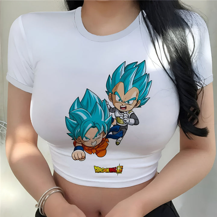 Une image de Son Goku et Vegeta, deux personnages de la série animée Dragon Ball Z. Ils sont représentés en train de voler et de se battre. Son Goku est vêtu d'un costume orange et Vegeta est vêtu d'un costume bleu.,CR-4024393219,CR-0290681065,CR-6626939971,CR-5489521538,CR-7754622351,CR-6832152116,CR-0152287116