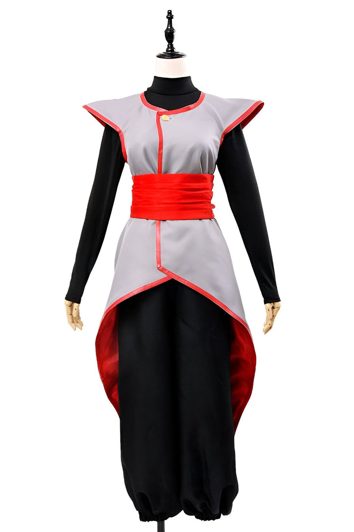 Une image d'un costume de cosplay de Dragon Ball Z. Le costume est gris et noir avec une ceinture rouge.,DS-5189453634,DS-8840551530,DS-4090733820,DS-8529852494,DS-2279935961,DS-420366621X,DS-4609668335,DS-0515805300,DS-1589107667,DS-8461414098,DS-2585055159,DS-7037114766,DS-3951916710,DS-9202012504