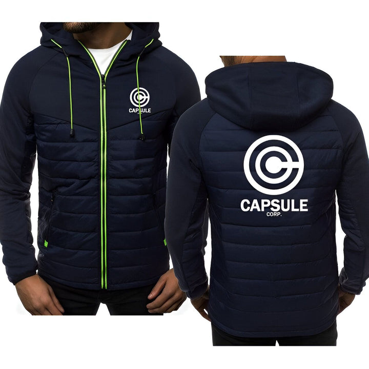 Une image d'un homme portant une veste bleue avec une capuche. Le logo Capsule Corp. est imprimé au dos de la veste.,DO-128967213X,DO-7151484704,DO-0457657081,DO-0486518779,DO-6481355494,DO-6963698384,DO-0975915673,DO-4504121662,DO-8474987199,DO-6267710335,DO-745181551X,DO-4579949846,DO-5597145738,DO-1438493940,DO-3591871877,DO-5827398284,DO-7117672900,DO-2987081049,DO-0878668209,DO-2585440931,DO-4065509386