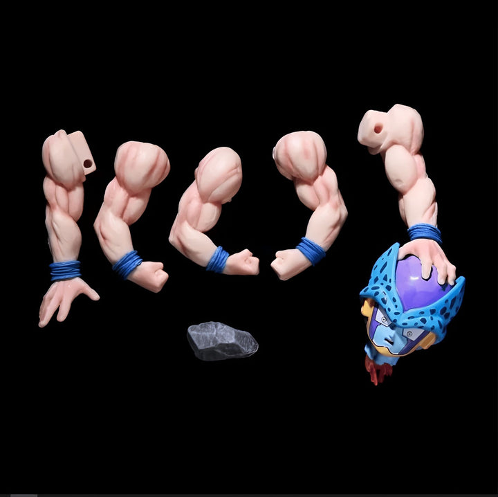 Bras et tête de Cell, un personnage de Dragon Ball Z.,FI-7717125846