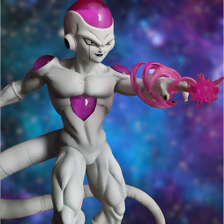 Une figurine de Freezer, un personnage de Dragon Ball Z. Il est représenté en train de voler et de tirer une boule d'énergie.,FI-4517428370