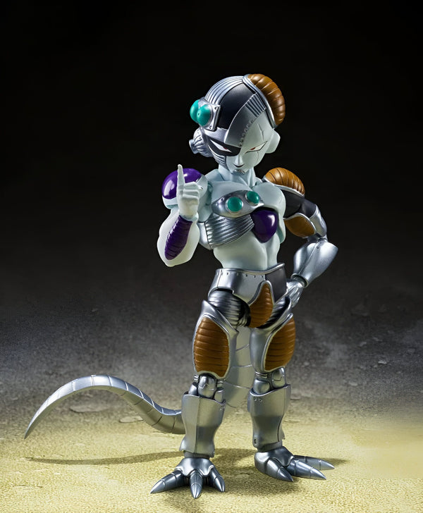 Une figurine de Freezer, un personnage de Dragon Ball Z. Freezer est un extraterrestre qui a conquis de nombreuses planètes. Il est très puissant et cruel. Il a été vaincu par Goku, le héros de Dragon Ball Z.,FI-5646647339