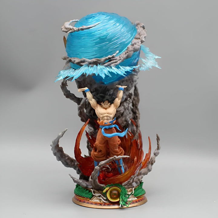 Une figurine de Son Goku en train de charger un Genkidama.,FI-629852438X