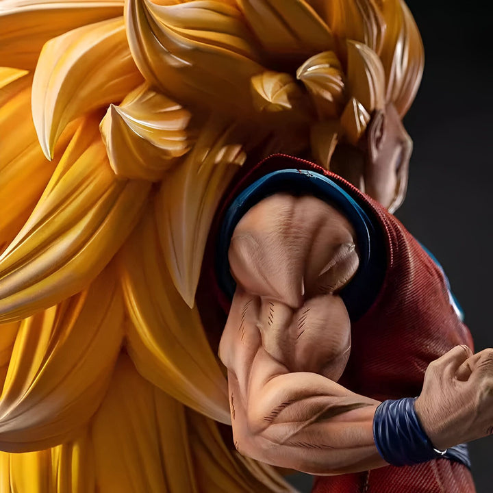 Une image en gros plan du bras et de l'épaule de Son Goku, un personnage de la série animée Dragon Ball Z. Son Goku est un Saiyan, une race extraterrestre connue pour sa force et sa puissance. Il est le protagoniste principal de la série et l'un des personnages les plus populaires de l'histoire de l'anime.,FI-8547694439