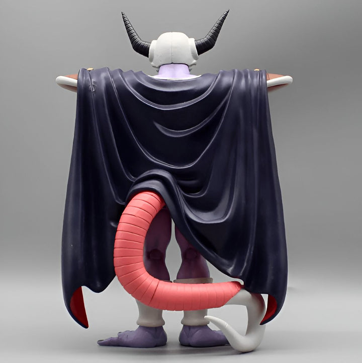 Une figurine de Freezer, un personnage de Dragon Ball Z. Il est représenté de dos, avec sa cape noire et sa longue queue rose.,FI-8881754126