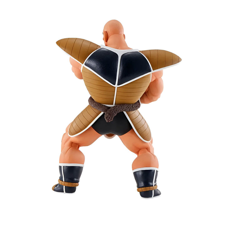Une figurine de Nappa, un personnage de Dragon Ball Z. Il est représenté en train de se préparer à attaquer.,FI-9366615279