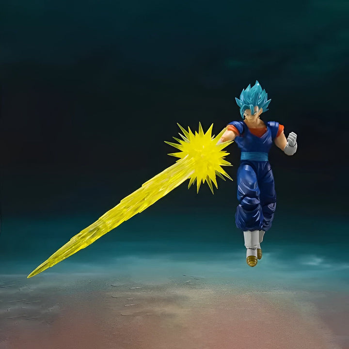Une figurine de Vegeta de la série Dragon Ball Z. Il est en train de charger son attaque ultime, le Final Flash.,FI-3974352317
