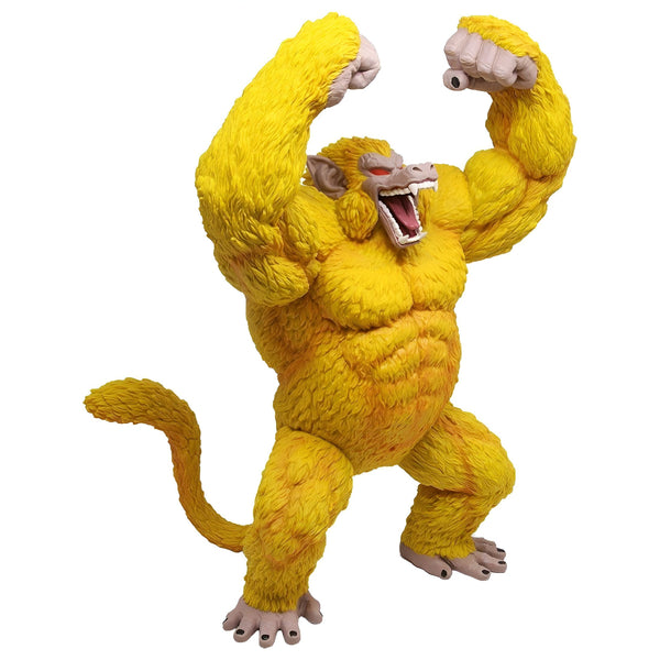 Une figurine de Son Goku en mode Oozaru. Il est debout, les bras en l'air, et hurle. Il est jaune et a les yeux rouges.,FI-1098991761