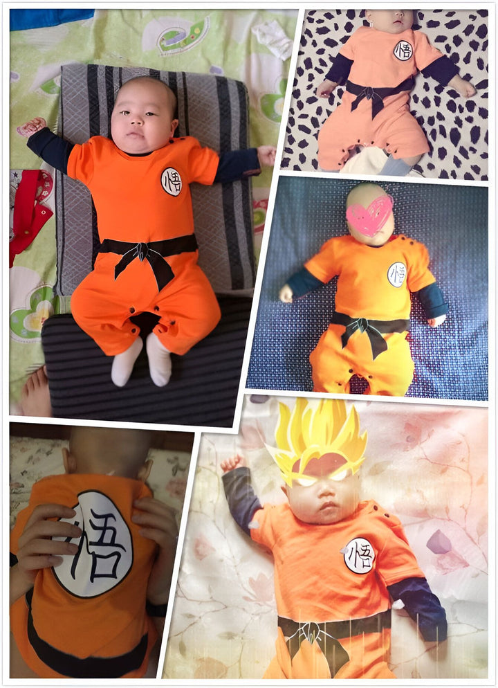 Une combinaison orange avec le symbole "Goku" sur la poitrine et une ceinture noire.,GR-7171608786,GR-1168178649,GR-5392673953,GR-9178063523,GR-3933005612,GR-9569868449,GR-5166007050,GR-6557248405,GR-9720434694,GR-8916103274