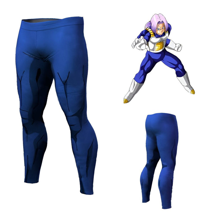 Leggings bleus avec un motif de Trunks, un personnage de Dragon Ball Z.,LE-143762779X,LE-6090043877,LE-1498709648,LE-8642176059,LE-4476692540,LE-6607339832
