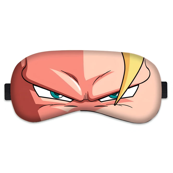 Un masque de sommeil avec le visage de Majin Buu dessus.,MA-214503563X