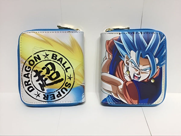 Portefeuille Dragon Ball Super avec Goku et Vegeta en train de se battre.,MI-0131445693