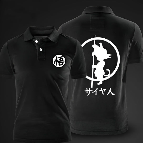 L'image représente un t-shirt noir avec un logo de Dragon Ball Z. Le logo est celui de Goku, le personnage principal de la série. On y voit le kanji "goku" écrit en japonais.,PO-4983075070,PO-8334122659,PO-8080365466,PO-2681808847,PO-8387445169,PO-4468333243,PO-0261948431,PO-1690958529,PO-187852917X,PO-4658501252,PO-2980045535,PO-2070708969,PO-3824235897,PO-2681247063,PO-3358553795