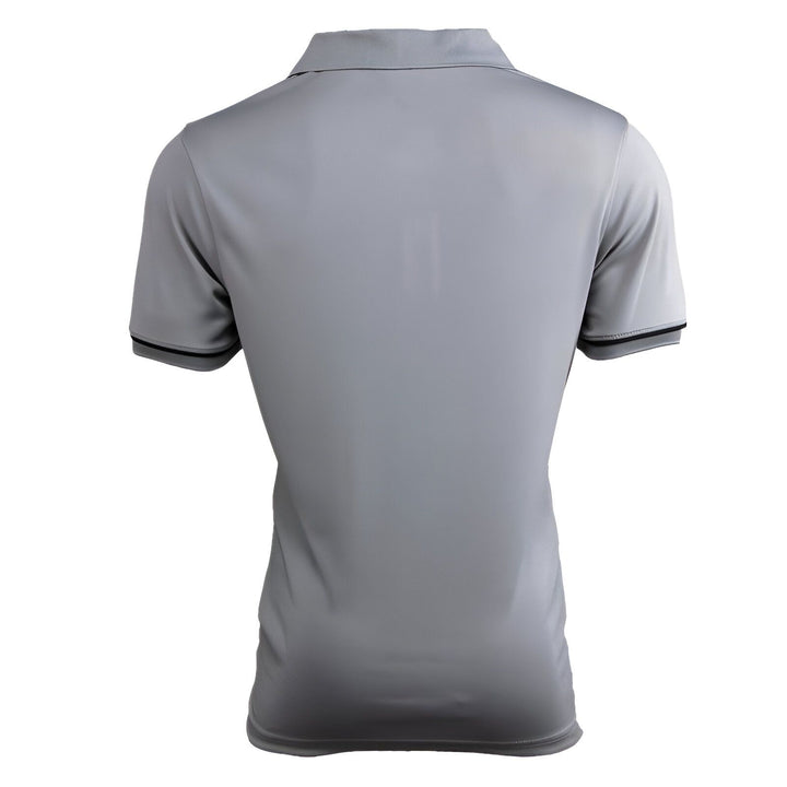 Une image d'un polo gris chiné avec un col noir et des manches courtes.,PO-7809058452,PO-4264298857,PO-576410758X,PO-0063242672,PO-9371498056,PO-3848263939,PO-4998604805,PO-1510561668,PO-7416125464,PO-3632486476,PO-4232973451,PO-1630188115,PO-6024203403,PO-5619304426,PO-5870704243,PO-1239395841