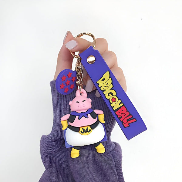 Un porte-clés Dragon Ball Z en forme de Majin Buu.,PO-9431291762