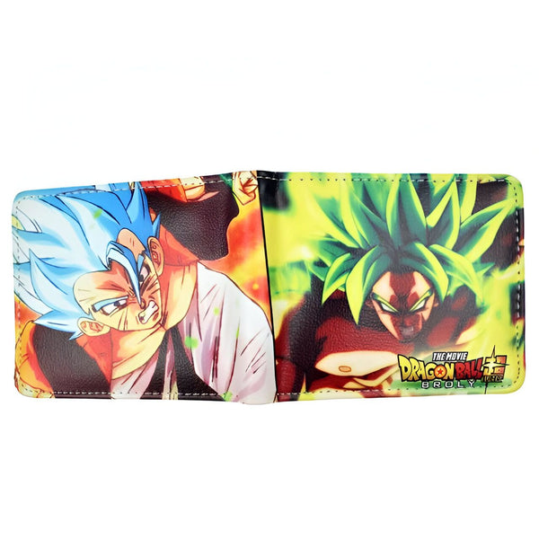 Portefeuille Dragon Ball Super Broly, avec Goku et Broly en train de se battre.,PO-9584566504