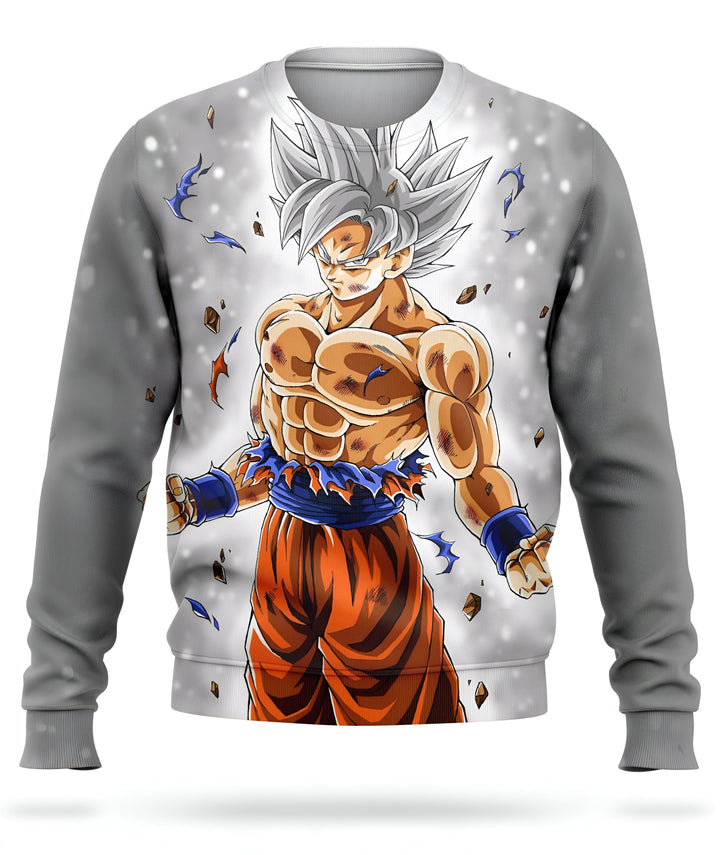 Une image de Son Goku, un personnage de la série animée Dragon Ball Z. Il est vêtu d'un kimono orange et bleu et a les cheveux blancs. Il est en position de combat et est entouré d'un halo de lumière bleue.,PU-3225685461,PU-3141151113,PU-6439383132,PU-2024565905,PU-9876513818,PU-579023609X,PU-0767317653,PU-3947346379,PU-4636261372,PU-7679696667,PU-0484208519