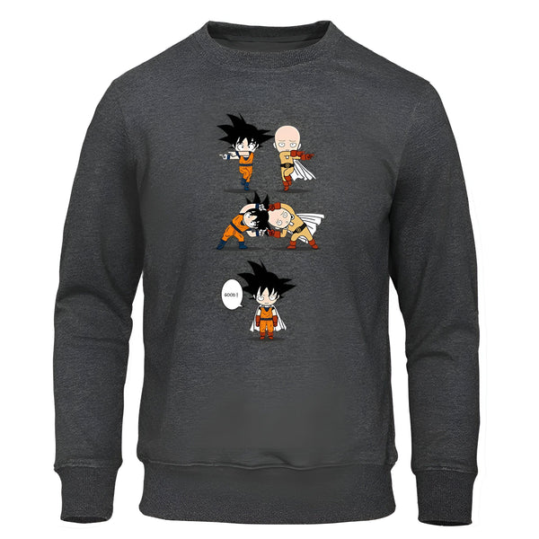 L'image représente un Saitama chauve de la série One Punch Man donnant un coup de poing à Goku de la série Dragon Ball Z. Goku est allongé sur le sol et dit "good". Saitama est debout à côté de lui et dit "Ok".,PU-1074937716,PU-7721065518,PU-6009393132,PU-3252532026,PU-3648131036,PU-7225667157,PU-6695660468,PU-2093152967,PU-648718313X,PU-8027248051,PU-9009798526,PU-751112576X,PU-7399487685,PU-9679286355,PU-212375580X,PU-7261268240,PU-184519215X,PU-5262535267,PU-6144762248,PU-6624389230