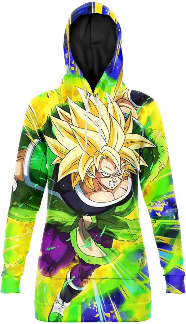 Une image de Broly, un personnage de Dragon Ball Z, portant une veste verte et jaune et ayant les cheveux jaunes. Il est en train de se battre contre un adversaire invisible.,RO-2528210477,RO-9991427406,RO-2559914409,RO-9299054207,RO-5652603577,RO-0382048040,RO-2357085150,RO-0977587940