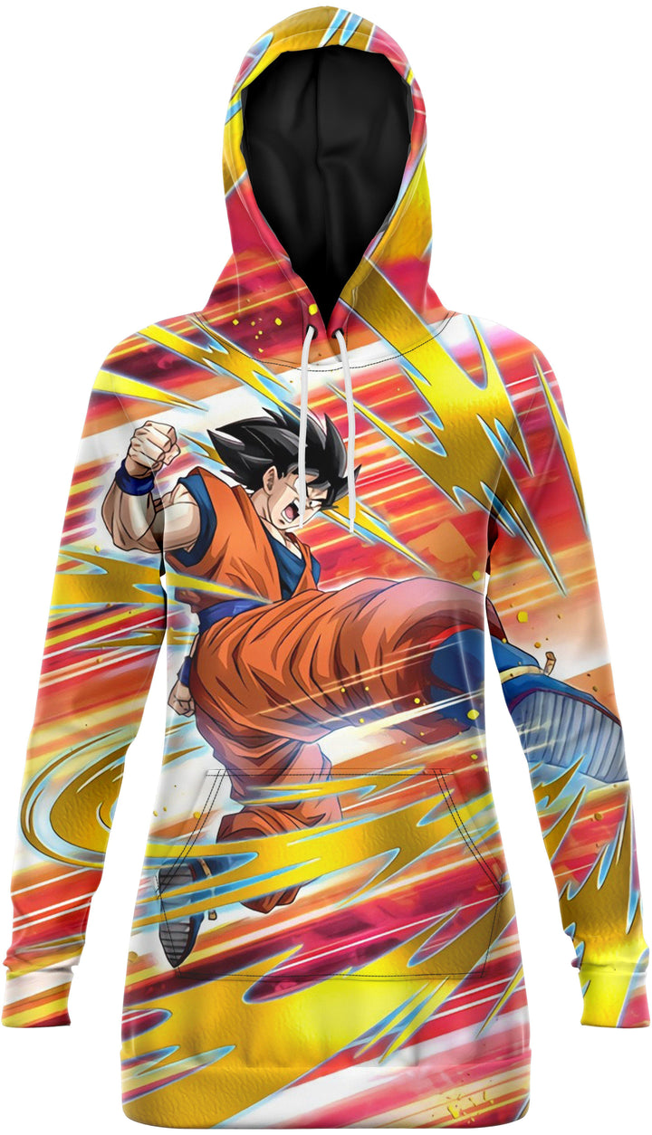 Une image de Son Goku, un personnage de la série animée Dragon Ball Z. Il est vêtu d'un kimono orange et bleu et est en train de donner un coup de pied. L'arrière-plan est jaune et rouge.,RO-3698006391,RO-2858258759,RO-216315548X,RO-9143137784,RO-3985633711,RO-2352338433,RO-8487785514,RO-3353770577