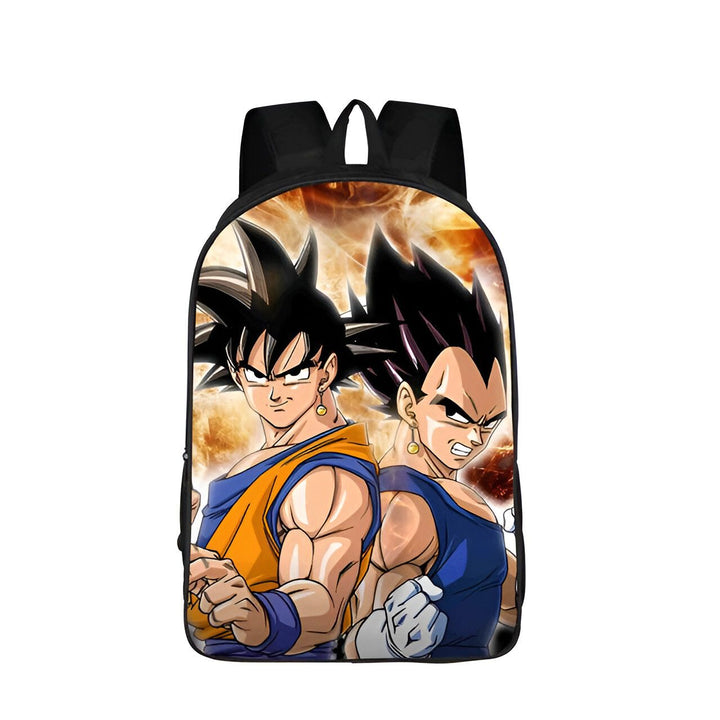 Le sac à dos représente les personnages de dessins animés Goku et Vegeta de la série Dragon Ball Z.,SA-3052053795