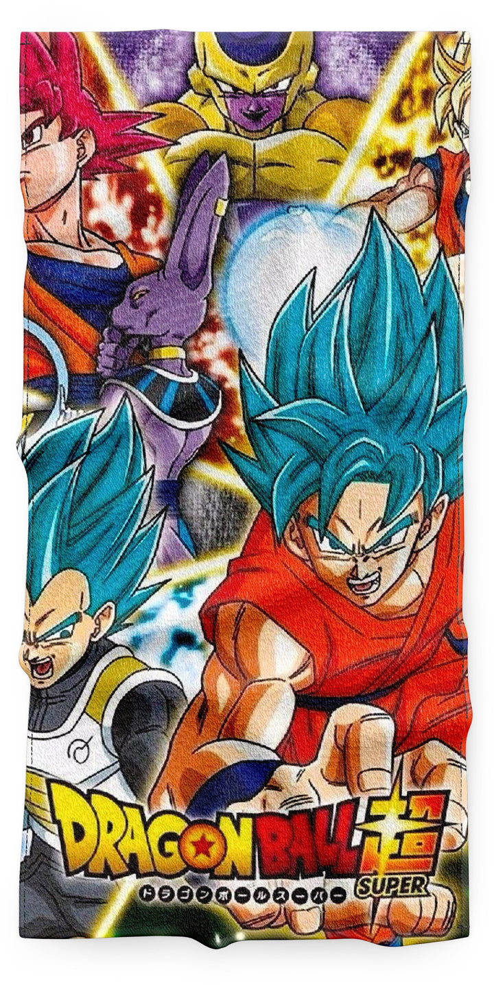 Une image de Son Goku, Vegeta, Beerus et Whis. Son Goku est un Saiyan, Vegeta est un Saiyan, Beerus est un Dieu de la destruction et Whis est un ange.,SE-6275548029,SE-7446868422