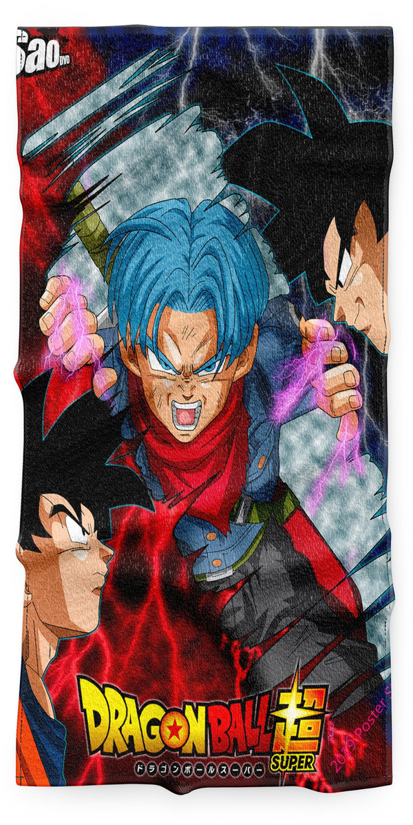 Une image de Son Goku, Vegeta et Trunks du futur dans Dragon Ball Super.,SE-4158270014,SE-1284356191