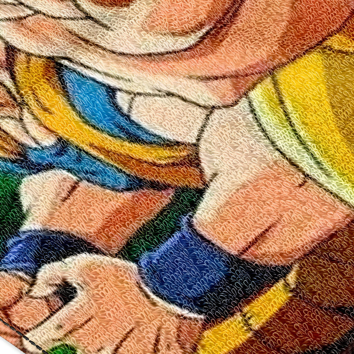 Une image de Son Goku, un personnage de Dragon Ball Z, en train de se battre contre un adversaire.,SE-0437416968,SE-2859666877