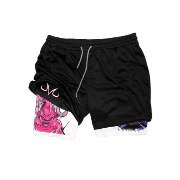 Le short est noir avec un motif Majin Buu rose et violet.,SH-4534372191,SH-7895224948,SH-6095422329,SH-8721066353,SH-5399189100,SH-9097266203