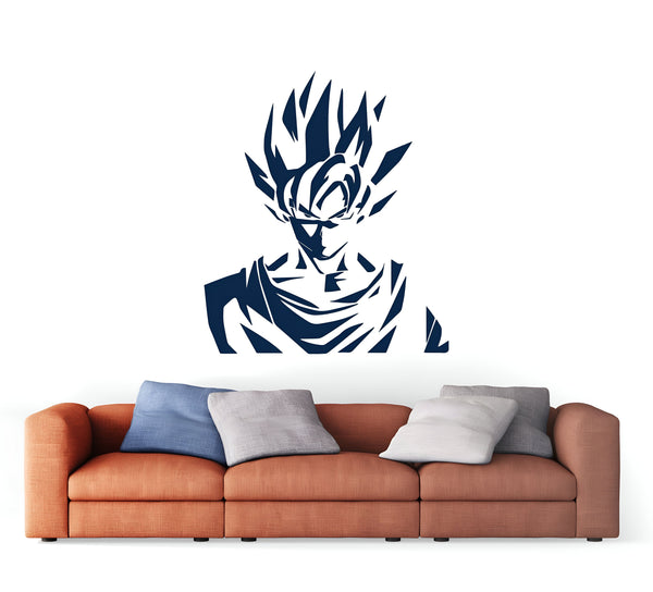Une image d'un personnage de dessin animé, Son Goku, de la série Dragon Ball Z. Il est représenté de face, avec ses cheveux hérissés et sa combinaison de combat.,ST-3970137675,ST-1366692683,ST-967090532X