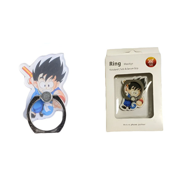L'image montre une figurine de Son Goku, un personnage de la série animée Dragon Ball Z. La figurine est en plastique et mesure environ 10 cm de haut. Elle est représentée dans une position dynamique, avec un pied en avant et l'autre en arrière, et les bras tendus vers l'avant. La figurine est peinte avec des couleurs vives et est très détaillée. Elle est également dotée d'un socle en plastique transparent qui lui permet de tenir debout.,44209723146459
