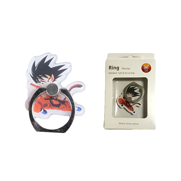 L'image montre une figurine de Son Goku, un personnage de la série animée Dragon Ball Z. Il est représenté en train de voler et porte sa combinaison orange et bleue. La figurine est en plastique et mesure environ 10 cm de haut. Elle est vendue dans une boîte en carton avec un support en plastique pour la maintenir en place.,44209722720475