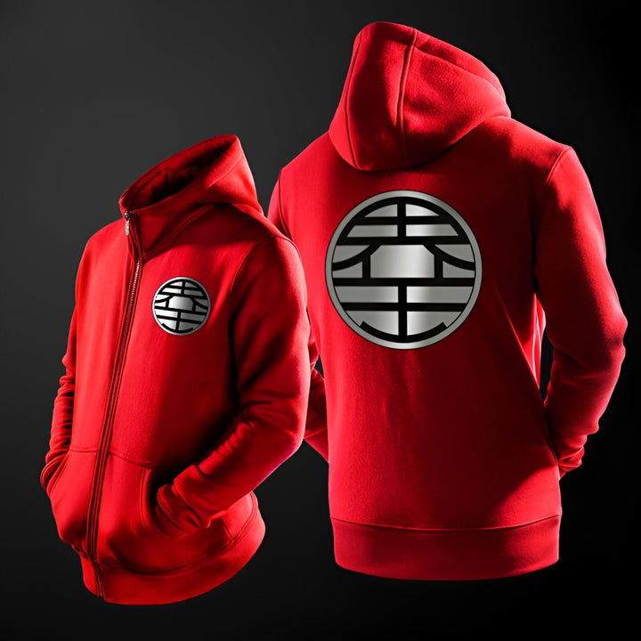 Une image d'un sweat-shirt rouge à capuche avec le symbole de Tortue Géniale de Dragon Ball Z.,SW-7541213446,SW-4165770639,SW-0859749258,SW-035566206X,SW-6886200895,SW-7844963948,SW-0271745800,SW-0361210175,SW-9939485115,SW-0775229075,SW-9614064161,SW-0126500320,SW-2623226415,SW-5336100730,SW-5865924214,SW-1401124755,SW-6743303925,SW-2383182184