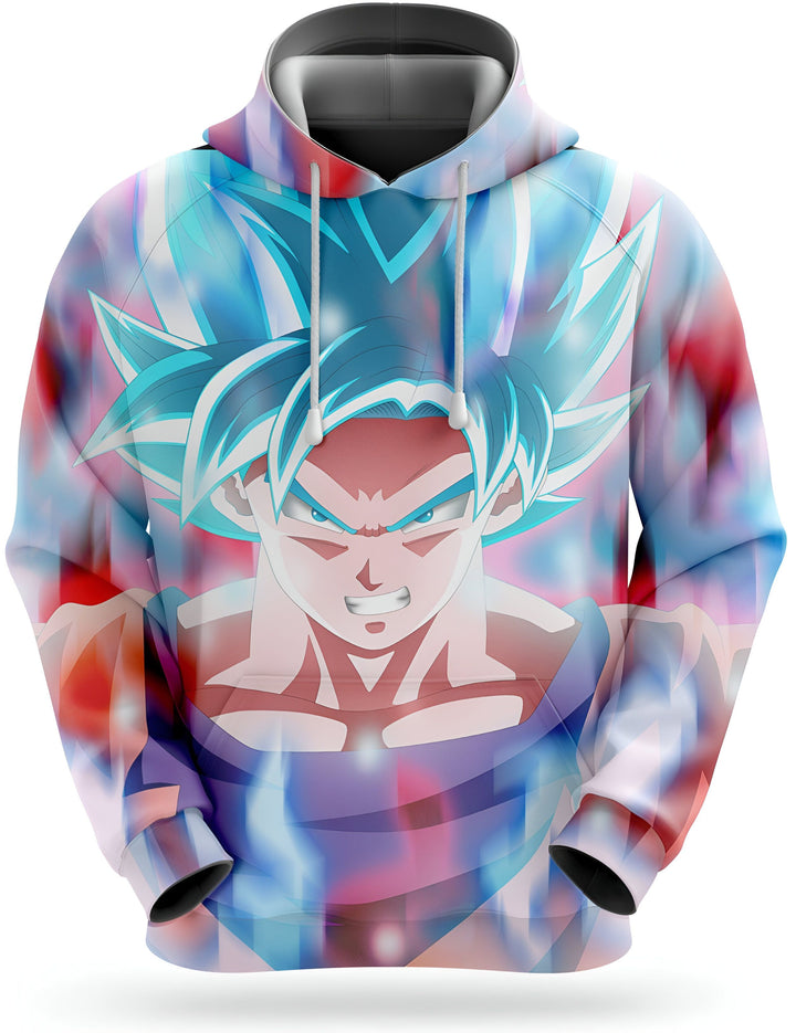Une image d'un sweat à capuche bleu et rouge avec le personnage de Son Goku de la série animée Dragon Ball Z.,SW-5854176467,SW-8725364200,SW-3978716011,SW-0516208829,SW-395587043X,SW-6858135693,SW-5466592161,SW-4995869425,SW-0884308685