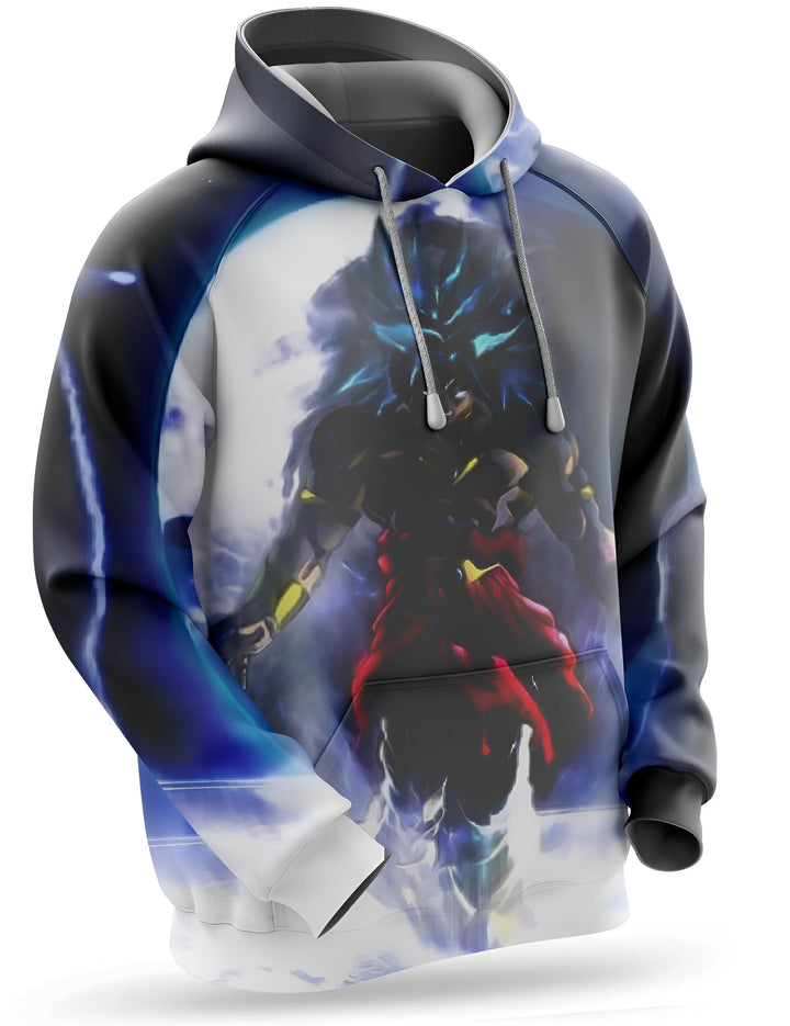 
Un sweat à capuche bleu et noir avec une image de Broly, un personnage de Dragon Ball Z. Broly est un Saiyan légendaire, et le sweat à capuche montre sa transformation en Super Saiyan. Le sweat à capuche est disponible en plusieurs tailles et est parfait pour les fans de Dragon Ball Z,SW-0654510458,SW-1581926146,SW-5258766357,SW-4185139918,SW-2985921015,SW-9476170123,SW-735033933X,SW-9604120204