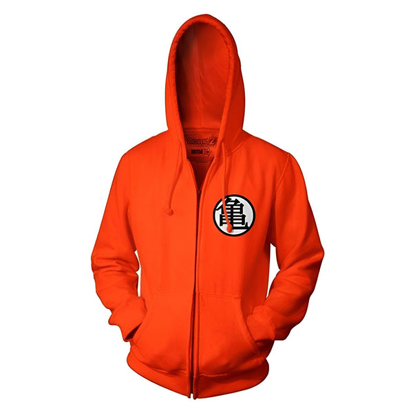 Il s'agit d'un sweat à capuche orange avec le logo de Son Goku, le personnage principal de la série animée Dragon Ball Z.,SW-8291125376,SW-3269076614,SW-9057819139,SW-0490001653,SW-7592676206