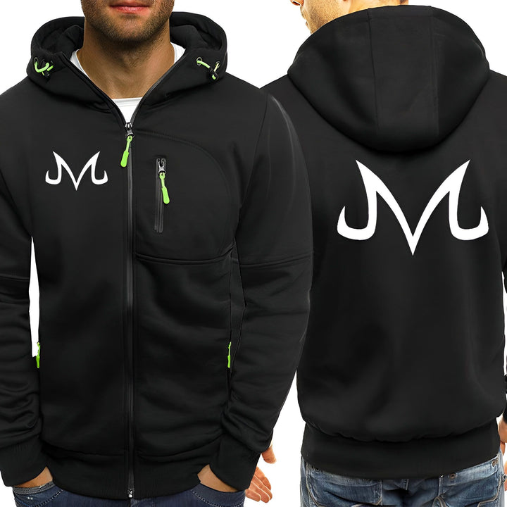 Une image d'un homme portant un sweat à capuche noir avec le symbole de Majin Buu de la série Dragon Ball Z.,SW-7818378316,SW-0252986512,SW-1816971510,SW-383359361X,SW-4387422823,SW-0486424936,SW-3390105689,SW-2774097010,SW-8928631076,SW-251044851X,SW-4764336707,SW-6170175656,SW-6651348612,SW-5951900115,SW-3458267417