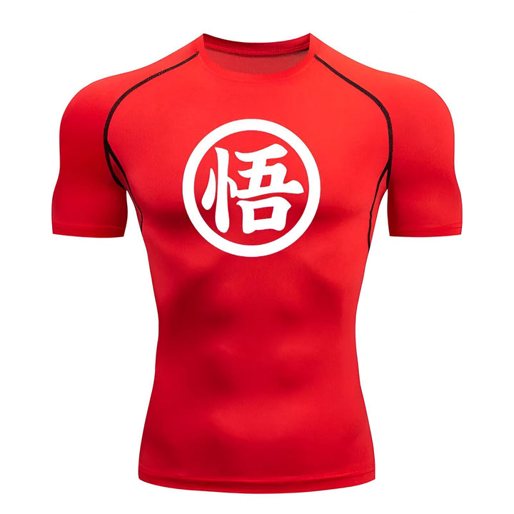 Le t-shirt est rouge avec un symbole japonais blanc au centre.,T--405898192X,T--884554799X,T--1773875582,T--4905252245,T--5776689368,T--2850883107,T--3160342859,T--1688996621,T--8410831406,T--3456089120,T--4746782857,T--0050339664,T--8187438347,T--784556429X,T--3589264683,T--5334137971,T--5735924699,T--6074884897,T--3325473628,T--4336337306,T--1309726736,T--2830077113,T--7580597004,T--4367571408,T--6816327926,T--0846252333,T--9254100633,T--7367776452,T--8042175981,T--4882298562