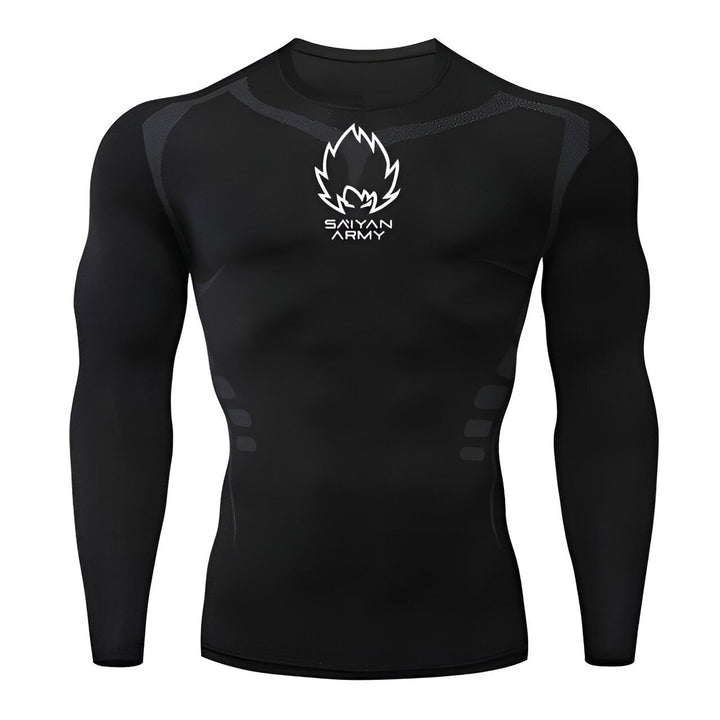 Une image d'un t-shirt noir à manches longues avec le logo de l'armée Saiyan de Dragon Ball Z.,T--798380377X,T--9260695678,T--6000128428,T--4234842346,T--8793865155,T--4582425127,T--860434702X,T--6940912339,T--5965641826,T--4935593091,T--4198421986,T--6527697600,T--280504696X,T--1688193138,T--4050230844,T--7247373032,T--8969771719,T--699606290X,T--0865168881,T--8124053294,T--1709936940,T--1511296186,T--1467996424,T--8112928045