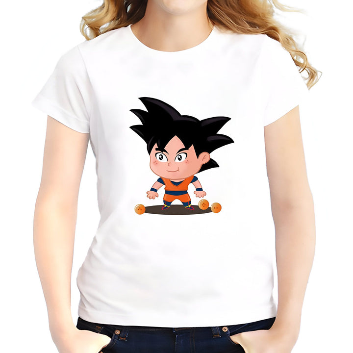 Une image de Son Goku, un personnage de la série animée Dragon Ball Z. Il est représenté avec ses cheveux noirs hérissés, sa combinaison orange et ses bottes bleues. Il est entouré de quatre boules de cristal.,T--2911770978,T--3935170033,T--0623015536,T--9946630443,T--3572203708