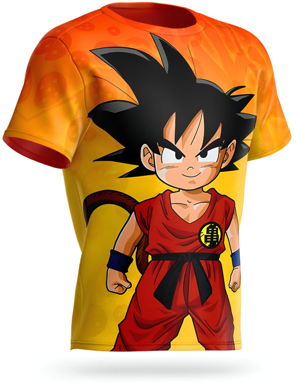 Une image de Son Goku, un personnage de la série animée Dragon Ball Z. Il est représenté avec ses cheveux noirs hérissés, sa combinaison orange et son pantalon bleu. Il a les poings serrés et un regard déterminé.,T--3825121275,T--9555098190,T--8408656465,T--115157404X,T--0230011462,T--4117826883,T--6757160161,T--3386362222