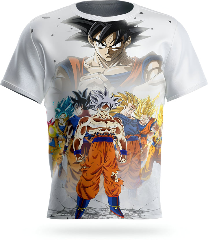 Une image de Son Goku, le protagoniste de la série animée Dragon Ball Z. Il est représenté avec ses cheveux noirs hérissés et sa combinaison orange et bleue. Il est entouré d'autres personnages de la série, dont Vegeta, Piccolo, Gohan et Krilin.,T--8613247881,T--5654504010,T--064309976X,T--9924852796,T--5668651207,T--1780513984,T--0831437251,T--6707666088