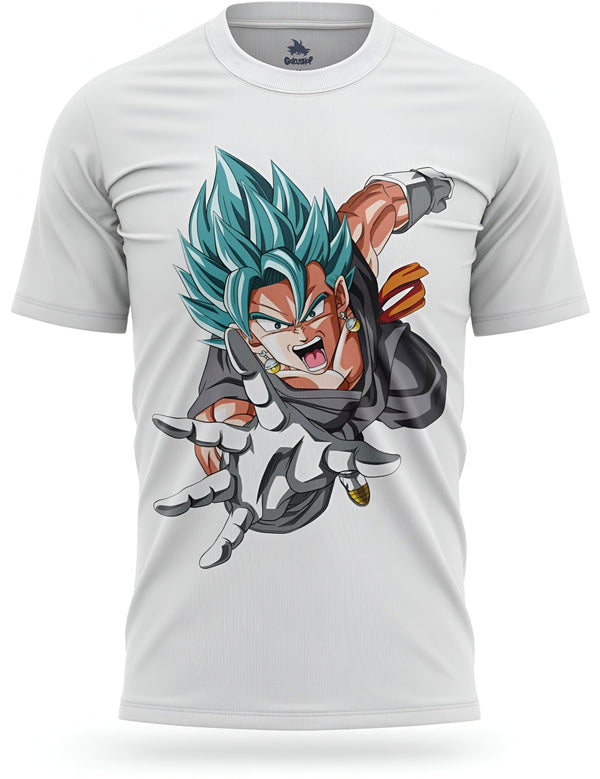 Une image de Son Goku, un personnage de la série animée Dragon Ball Z. Il est vêtu d'une combinaison noire et bleue et a les cheveux bleus. Il est en train de charger une attaque énergétique.,T--4126661409,T--4331232603,T--0722317468,T--6494779905,T--556402981X,T--1057442348,T--1694163067