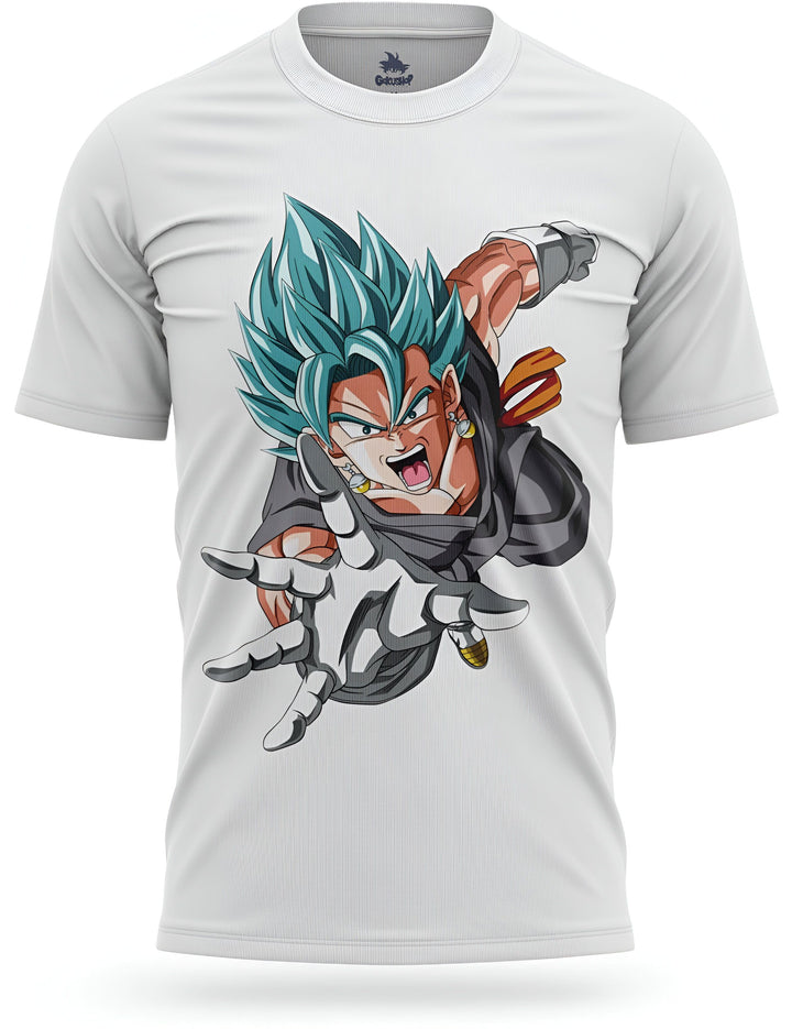 Une image de Son Goku, un personnage de la série animée Dragon Ball Z. Il est vêtu d'une combinaison noire et bleue et a les cheveux bleus. Il est en train de charger une attaque énergétique.,T--4126661409,T--4331232603,T--0722317468,T--6494779905,T--556402981X,T--1057442348,T--1694163067