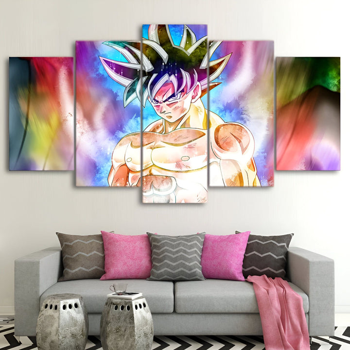 Une image de Son Goku, un personnage de la série animée Dragon Ball Z. Il est représenté en train de se battre, avec ses cheveux dressés vers le haut et une aura bleue l'entourant.,TA-6672759719,TA-8976224272,TA-6548007247,TA-0838041280,TA-1461207320,TA-1557052077,TA-6330896569,TA-6693557031